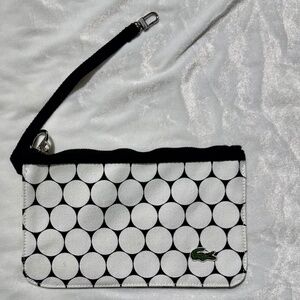NWOT Lacoste zip bag